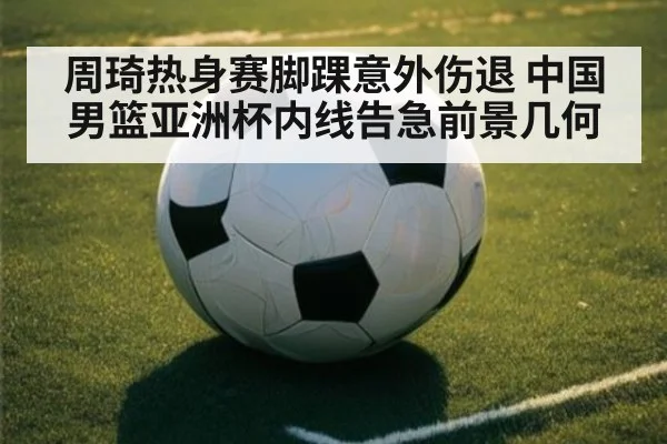 周琦热身赛脚踝意外伤退 中国男篮亚洲杯内线告急前景几何